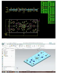 Fig -2: Drafting of plate