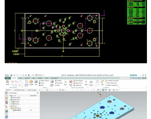 Fig -2: Drafting of plate