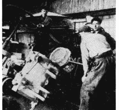 Figure 2. Tilt mold casting. 1923. Courtesy ASV now Norskhydro.