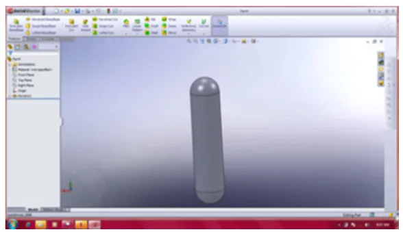 Fig. 2. Design-Nitrogen Bottle