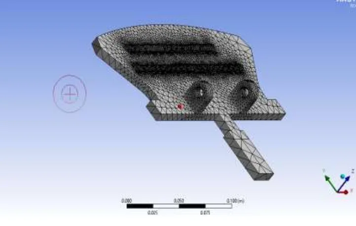 Fig 31. Meshing of structure