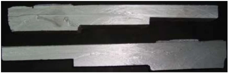 Fig-28: Section of casting shows no shrinkage defect