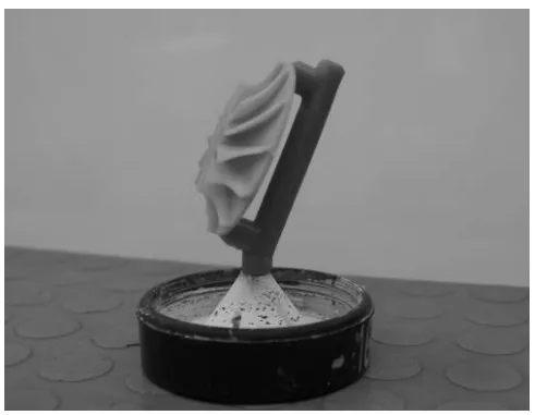 Fig. 2. Disposable turbine models 