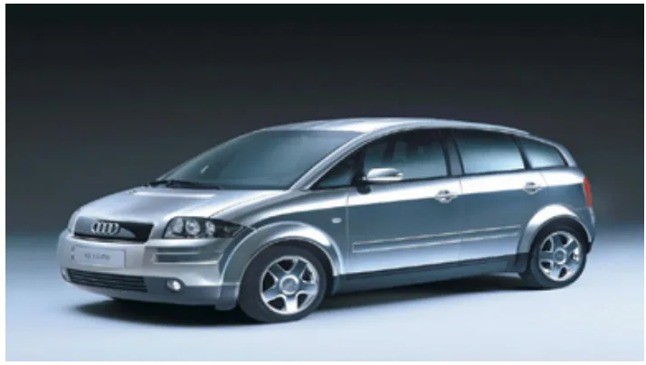 Figure 1. Aluminum in the automotive industry, model Audi A2
