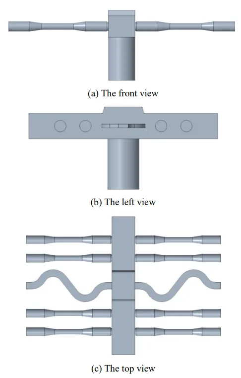 Figure 1. Shape of tensile specimen