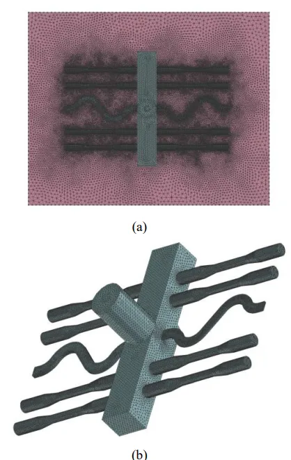 Figure 2. Finite element models