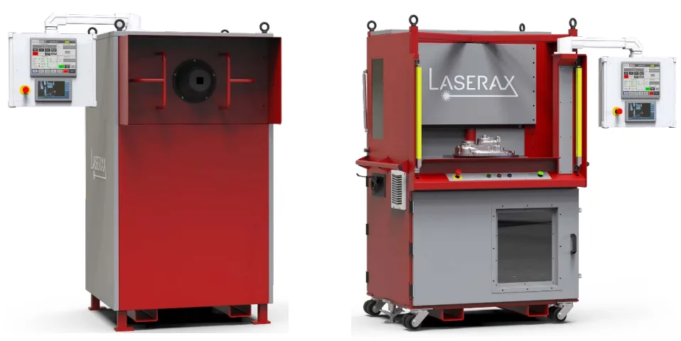 Figure 25: Left: Open Air enclosure, Right: Rotary Table enclosure