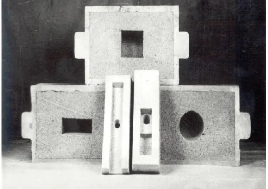 Figure 6: Details for Experiment and the Assembled Mould for Volume Deficit Experiment