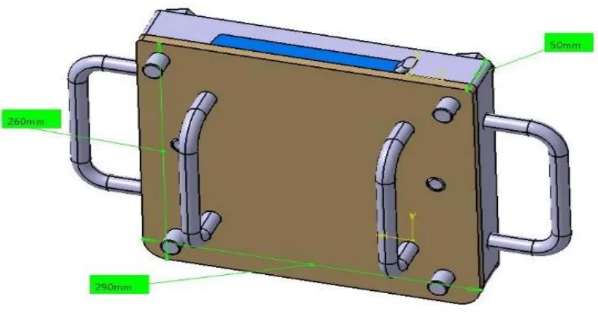 Fig. 4. Permanent Mold (290mm x 260mm x 50mm)