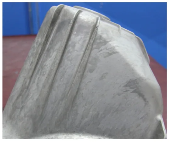 Fig. 3. HPDC automotive component casting used in the Mg-Al-Zn-Mn alloy development.