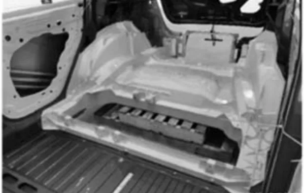 Fig. 1 Integrated die casting parts of the Tesla