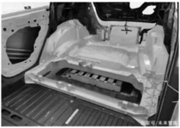 Fig. 1 Integrated die casting parts of the Tesla