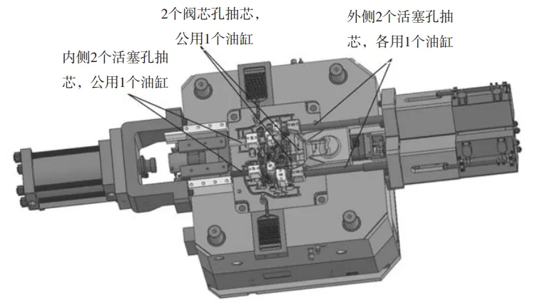 Fig. 2 Gating system and vent system for valve plate casting