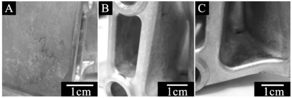 17 Improved surface defects of die casting of top cover of automobile generator with double runner system