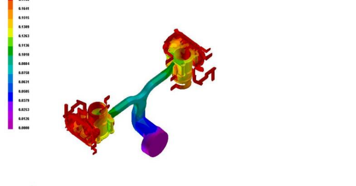 Figure: 6.4 Fill time for the 1st experiment