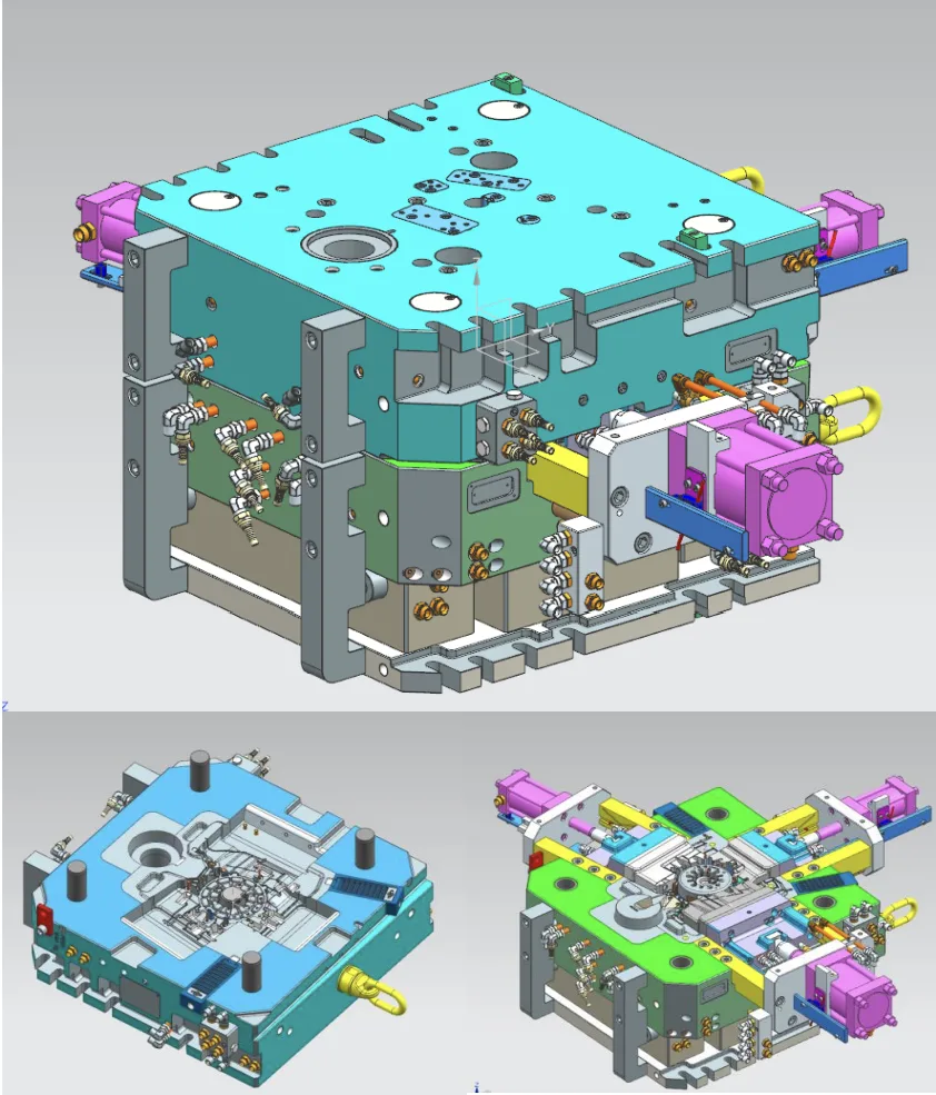 Figure 27: PSA front housing die model