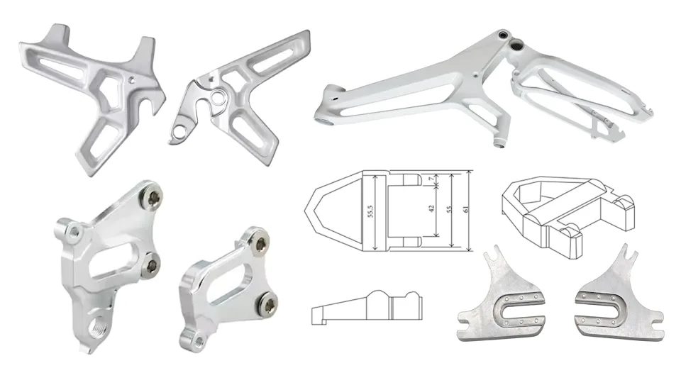 Parts for bicycles