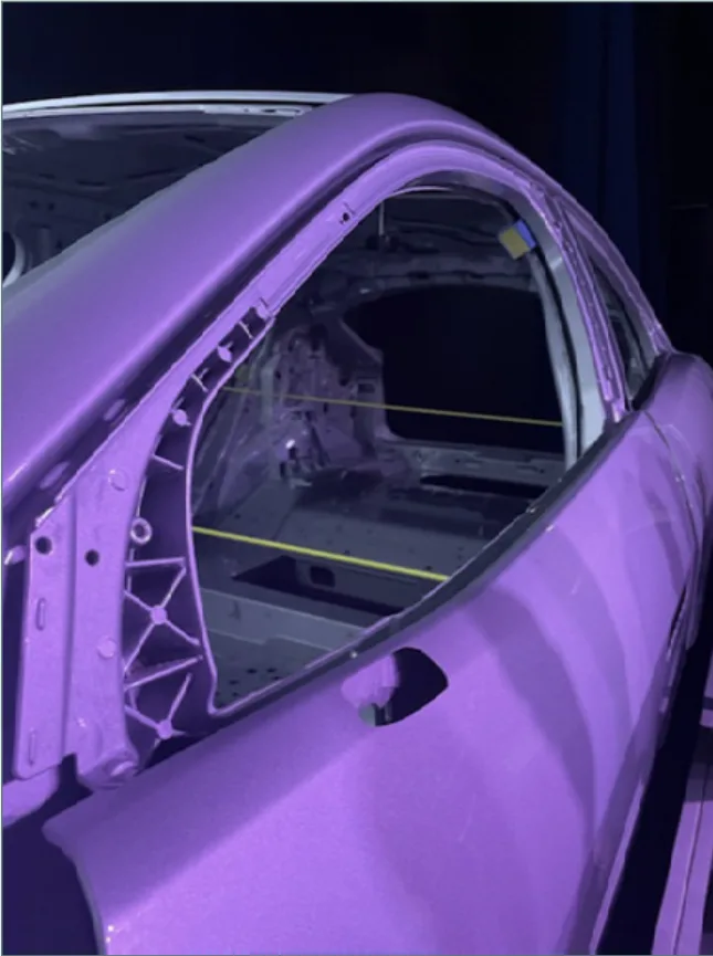 Figure 3. The door structure of the Jaguar I-Pace.