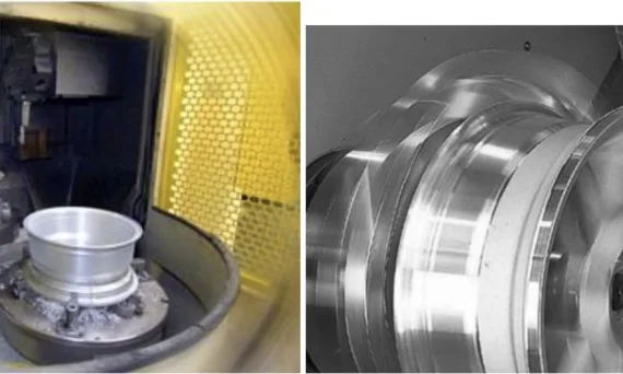 Fig. 3. Machining operations of wheel alloys.