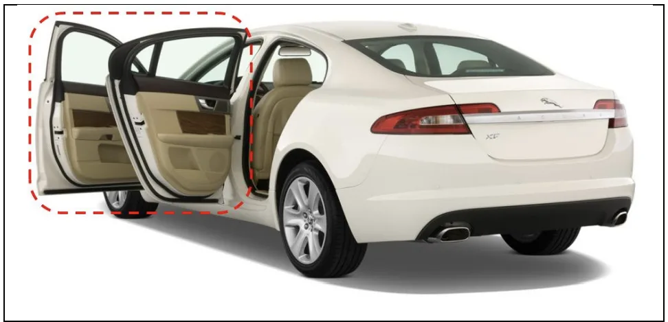 Figure 3.1-1 Conventional car side door