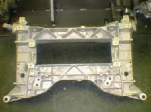 Figure 2. Magnesium front engine cradle casting (SCMD)