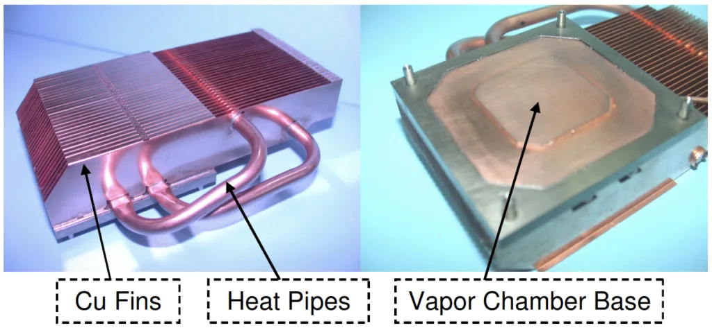 Fig. 13 Vapor chamber and heat pipe thermal solution for cooling high
performance graphic processors