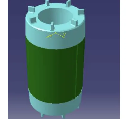 Fig: 7 Rotor Die casted component
