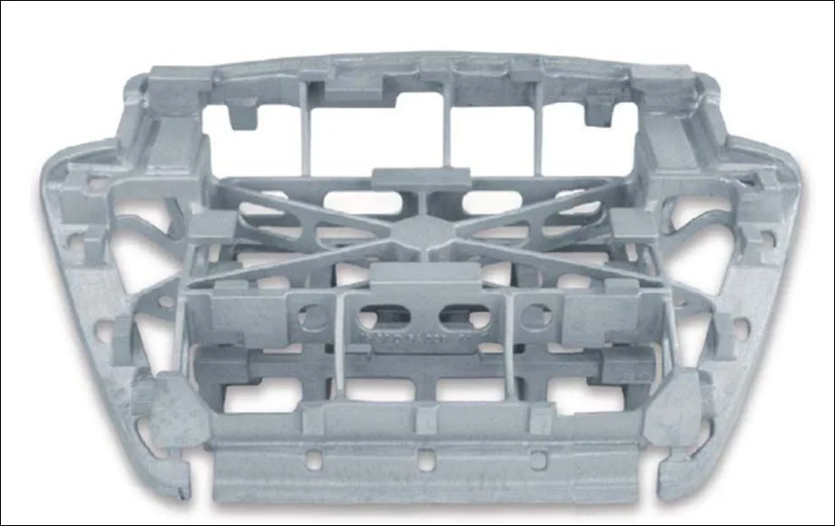 Figure 44: Car's door panel produced with UNIFONT-90 self-hardening aluminum
alloy [70].